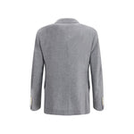 Brunello Cucinelli Cashmere and silk flannel Blazer BR-MR4367BTDC591-IT50 | L