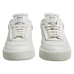 Dolce & Gabbana White Miami Leather Low Top Men Sneakers Shoes MV7788-40