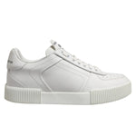 Dolce & Gabbana White Miami Leather Low Top Men Sneakers Shoes MV7788-40