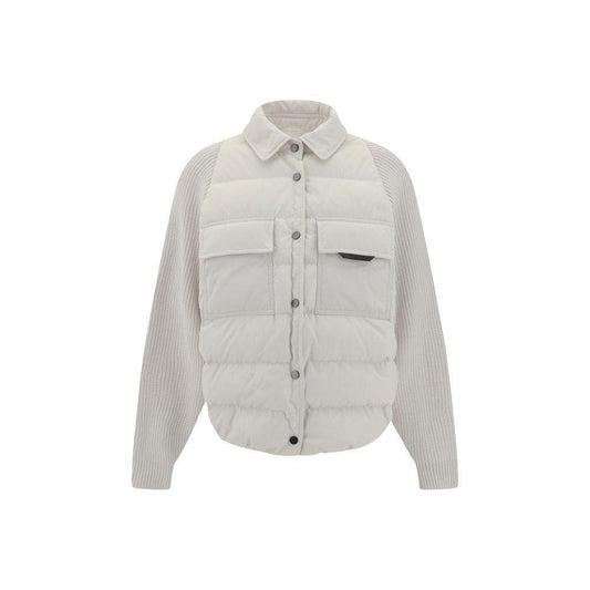 Brunello Cucinelli Jacket with iconic jewelry details BR-MD5997695C1709-IT40 | M
