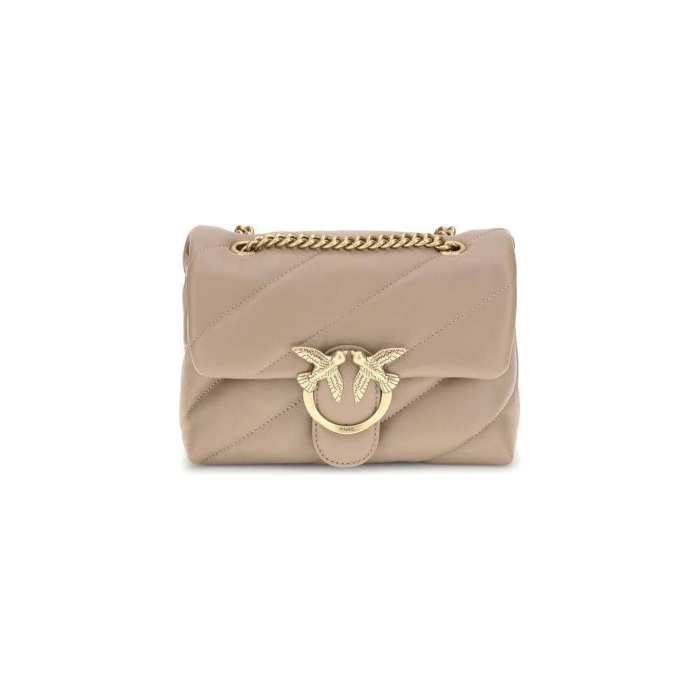 PINKO Multicolor Calf Leather Bos Taurus Shoulder Bag
