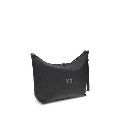 Y-3 Black Polyamide Shoulder Bag