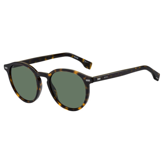 Hugo Boss Brown Acetate Sunglasses BOBOSS1365S086F1QTAC