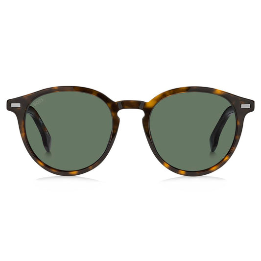 Hugo Boss Brown Acetate Sunglasses BOBOSS1365S086F1QTAC