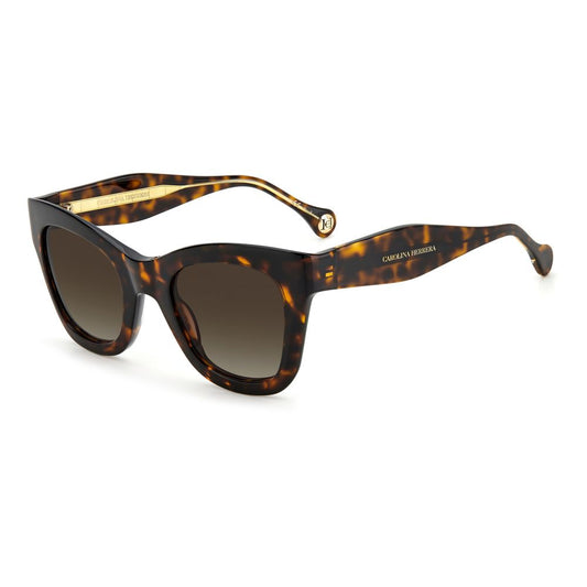 Carolina Herrera Brown Acetate Sunglasses CHCH0015S086AC
