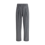 Brunello Cucinelli Wool Pants BR-MB162P8417C032-IT40 | M