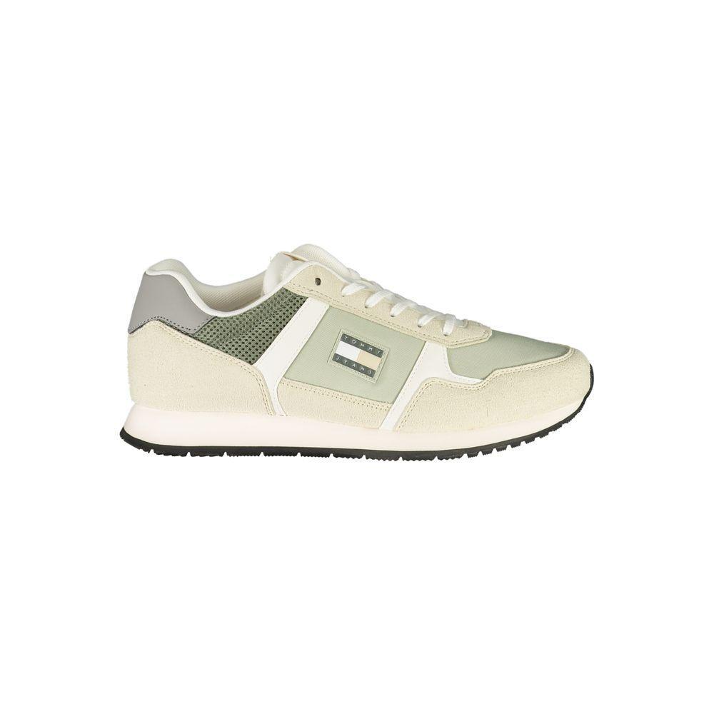 Tommy Hilfiger Green Polyester Men Sneaker TO-39413-EU40/US7