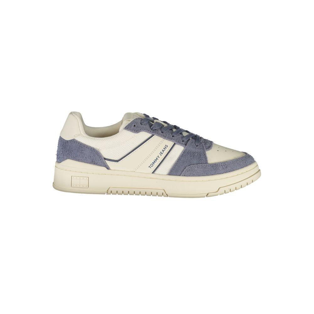 Tommy Hilfiger White Leather Men Sneaker TO-39410-EU40/US7