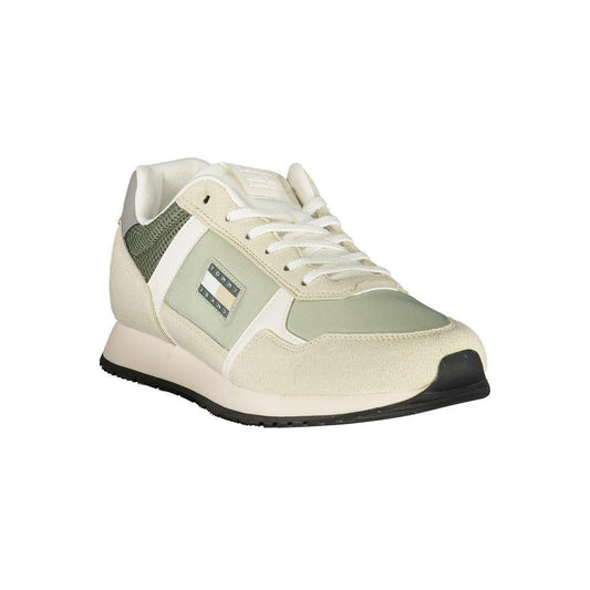 Tommy Hilfiger Green Polyester Men Sneaker TO-39413-EU40/US7