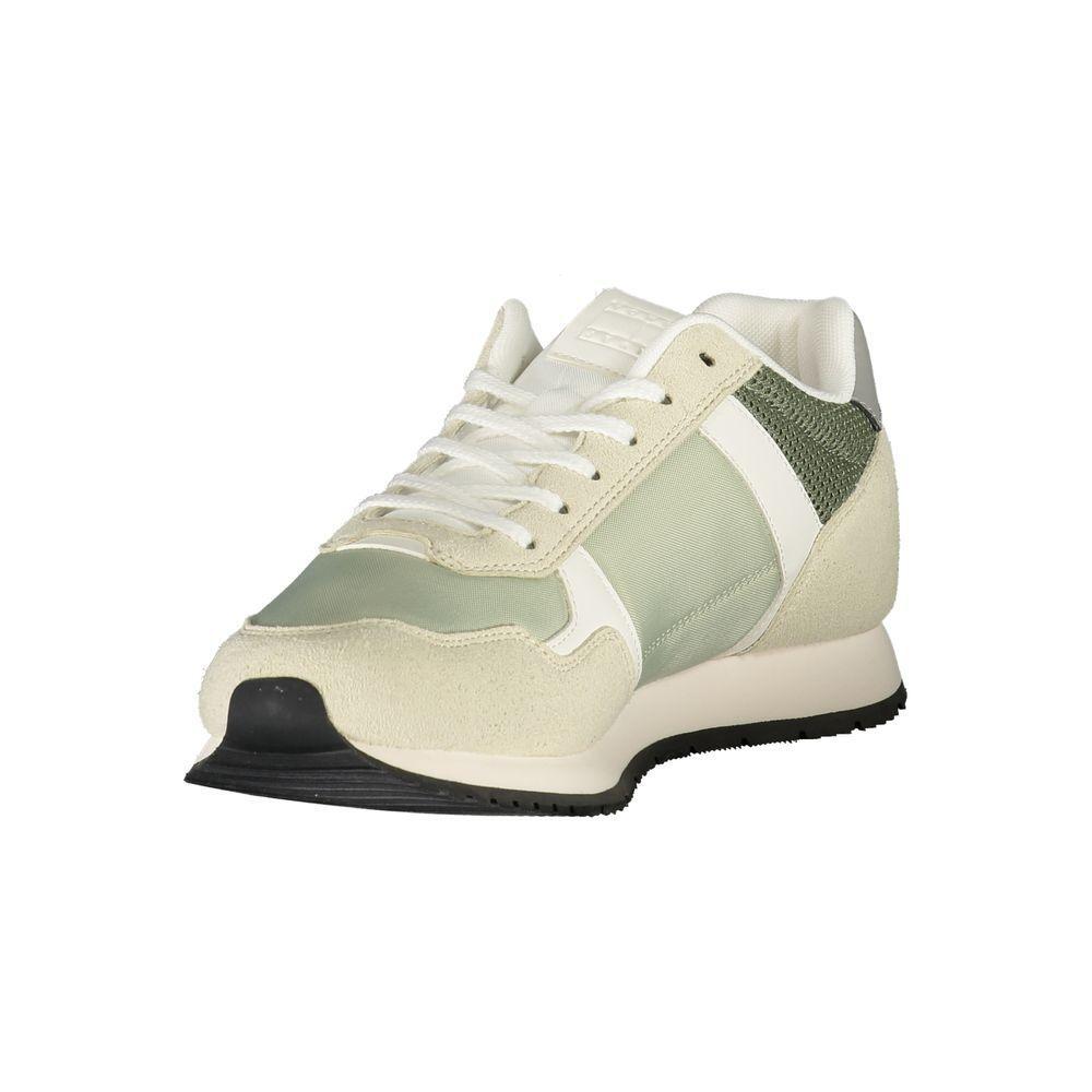 Tommy Hilfiger Green Polyester Men Sneaker TO-39413-EU40/US7