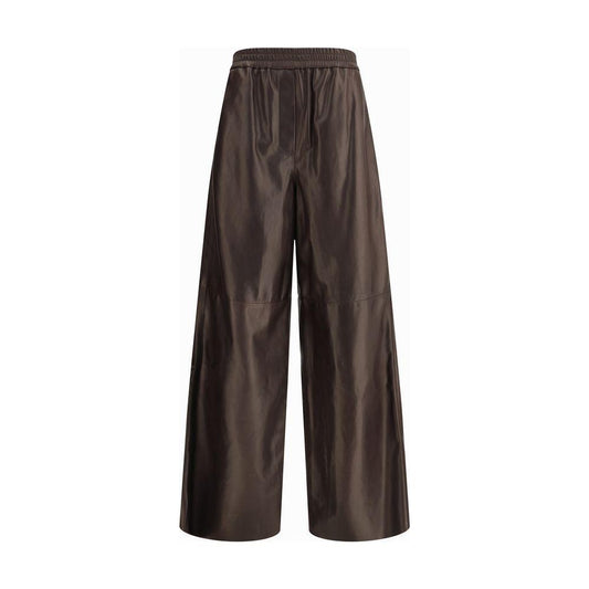 Giorgio Armani Lambskin nappa leather Pants GI-GW002051U8130-IT42 | L