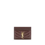 Saint Laurent Lambskin Card Holder SA423291AAA446195BB