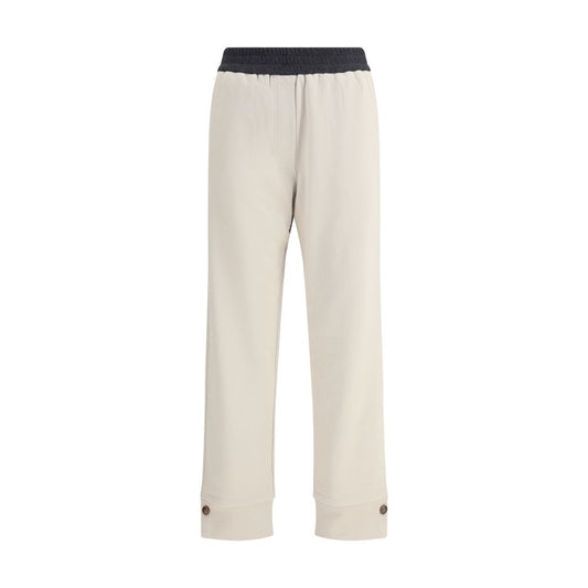 Brunello Cucinelli Smooth plush Pants BR-MN05NSO199CRY36-M