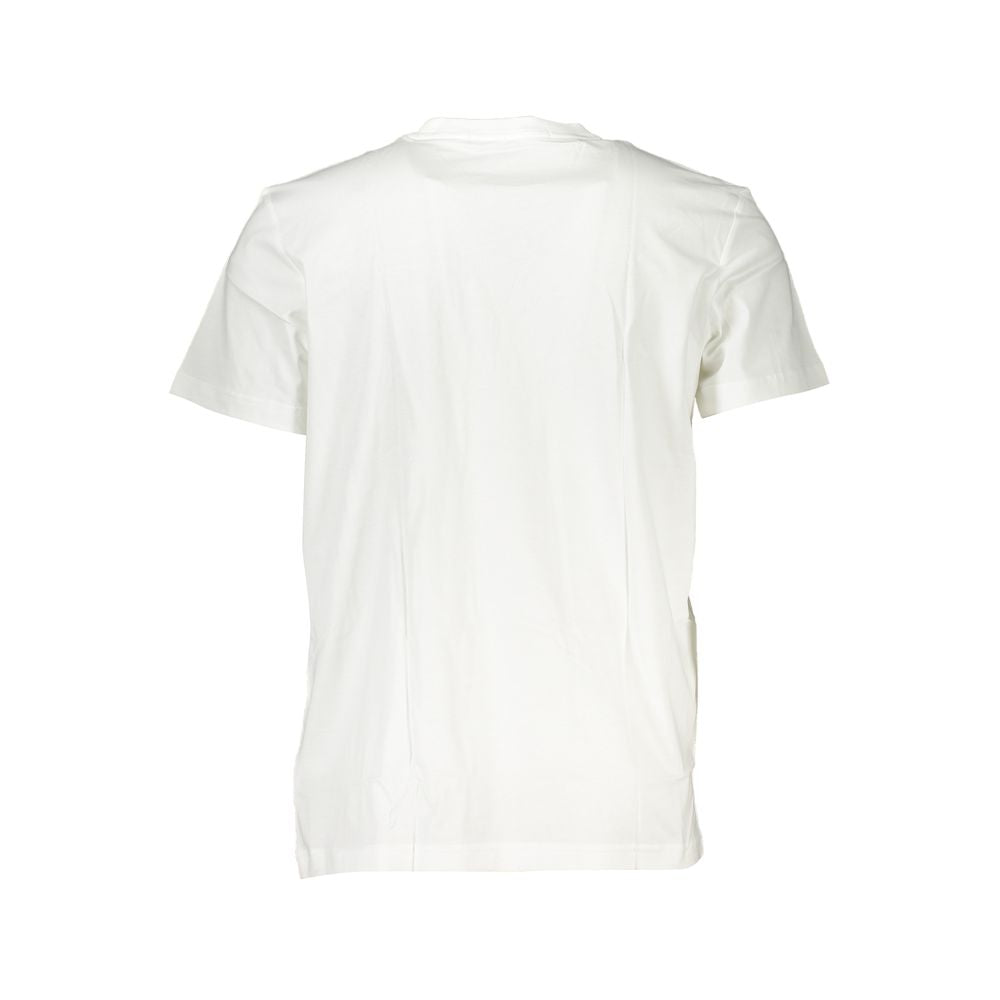 Calvin Klein White Cotton T-Shirt CA-27229-S
