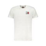 Tommy Hilfiger White Cotton Men T-Shirt TO-39468-S