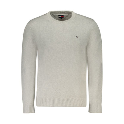 Tommy Hilfiger Gray Cotton Men Sweater