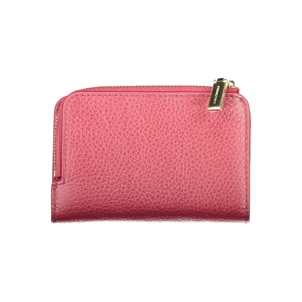 Coccinelle Purple Leather Wallet