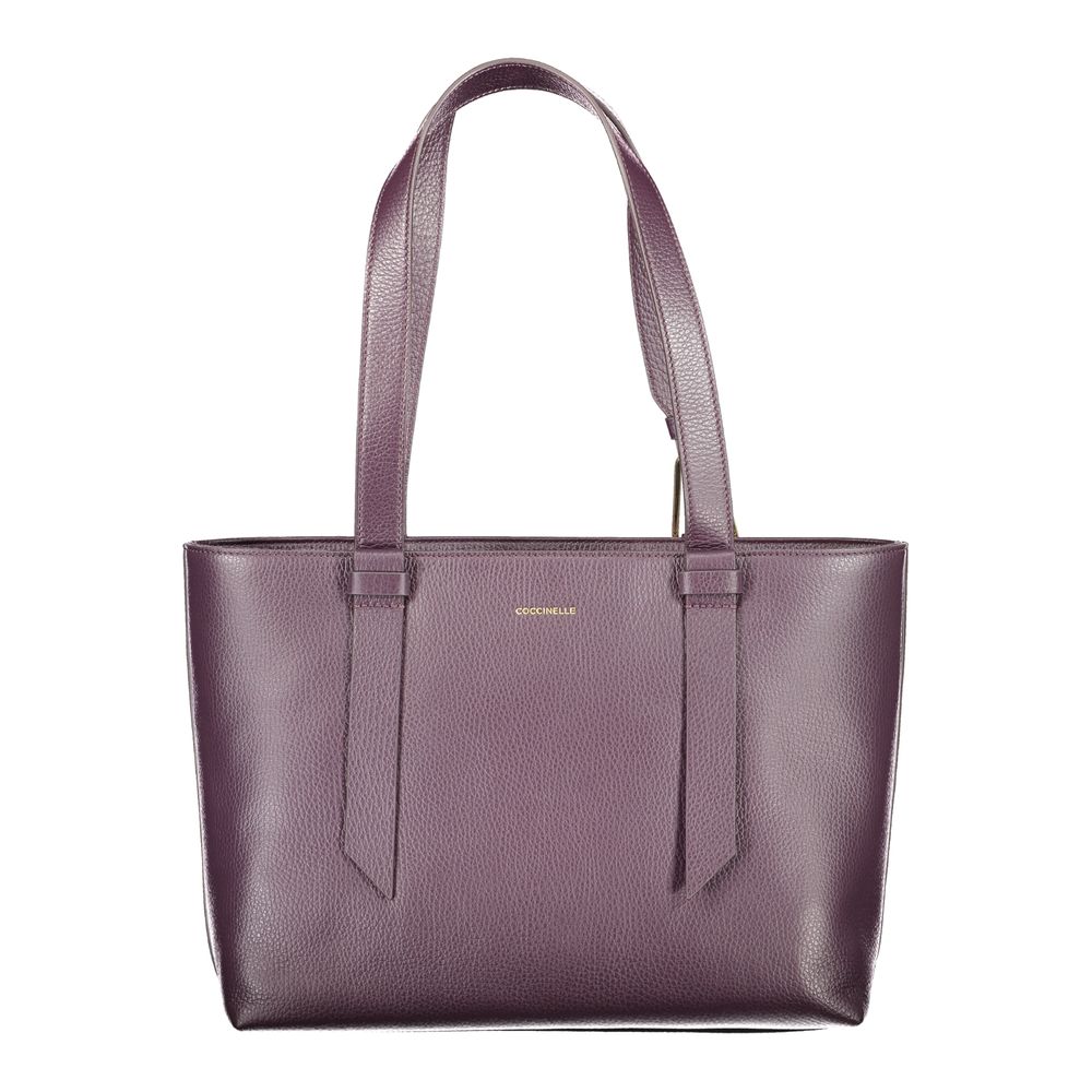 Coccinelle Purple Leather Women Handbag