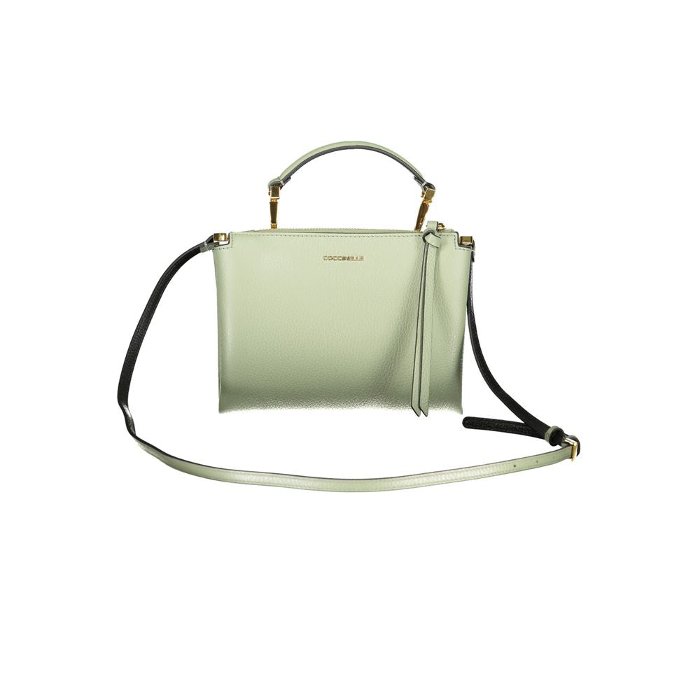 Coccinelle Green Leather Handbag