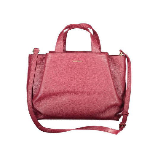 Coccinelle Purple Leather Women Handbag