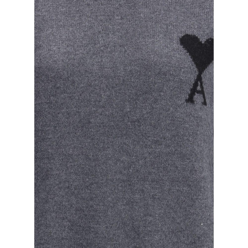 Ami Paris Ami De Coeur Turtleneck Sweater AM-UKS8390180504-XL