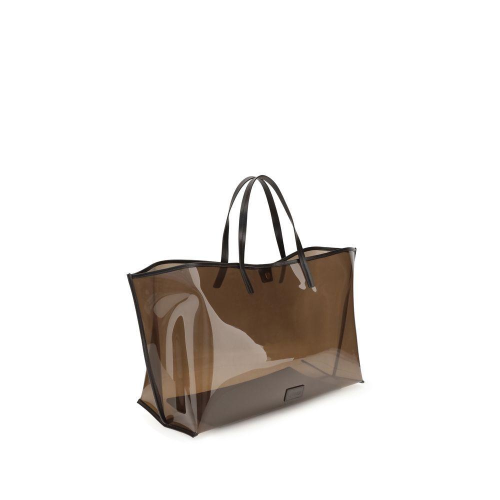 Front view with bag zipped and handles upright.