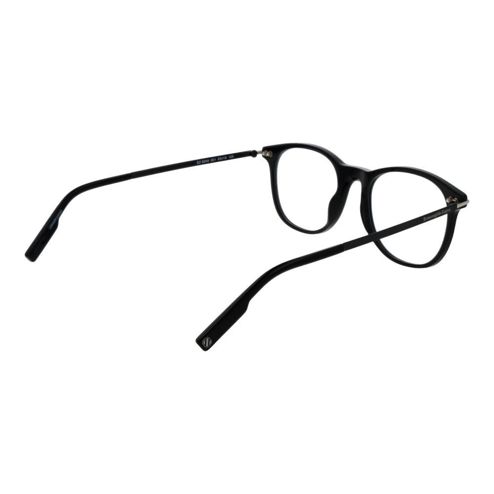 Ermenegildo Zegna Black Plastic Glasses (Frames)
