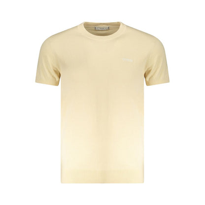 Guess Jeans Beige Cotton Men's T-Shirt