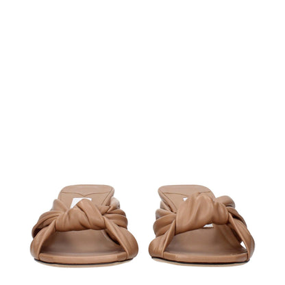 Jimmy Choo Beige Leather Sandals with vintage effect, MPN AVENUE50NAPBISCUIT, featuring a stylish design, perfect for luxury fashion fans.