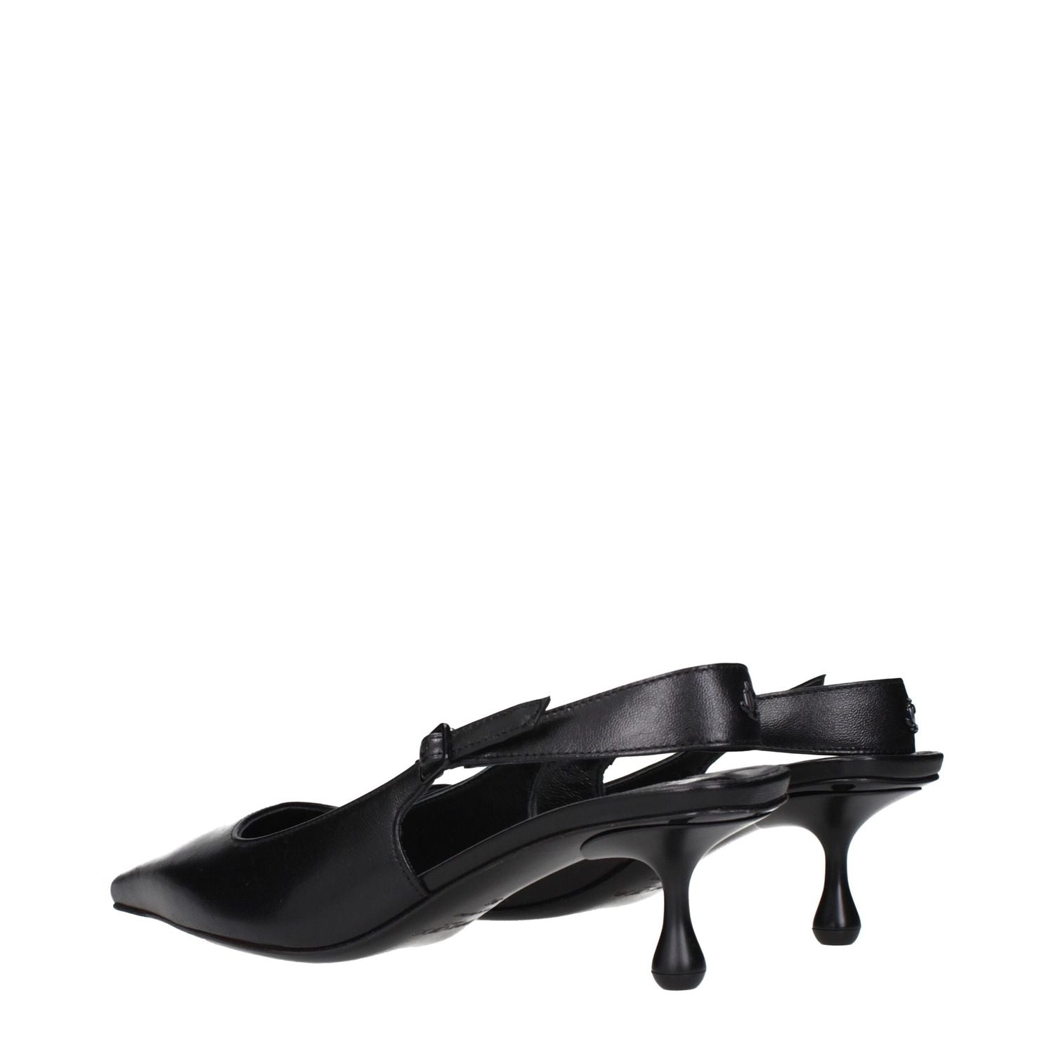 Jimmy Choo Black Leather Sandals