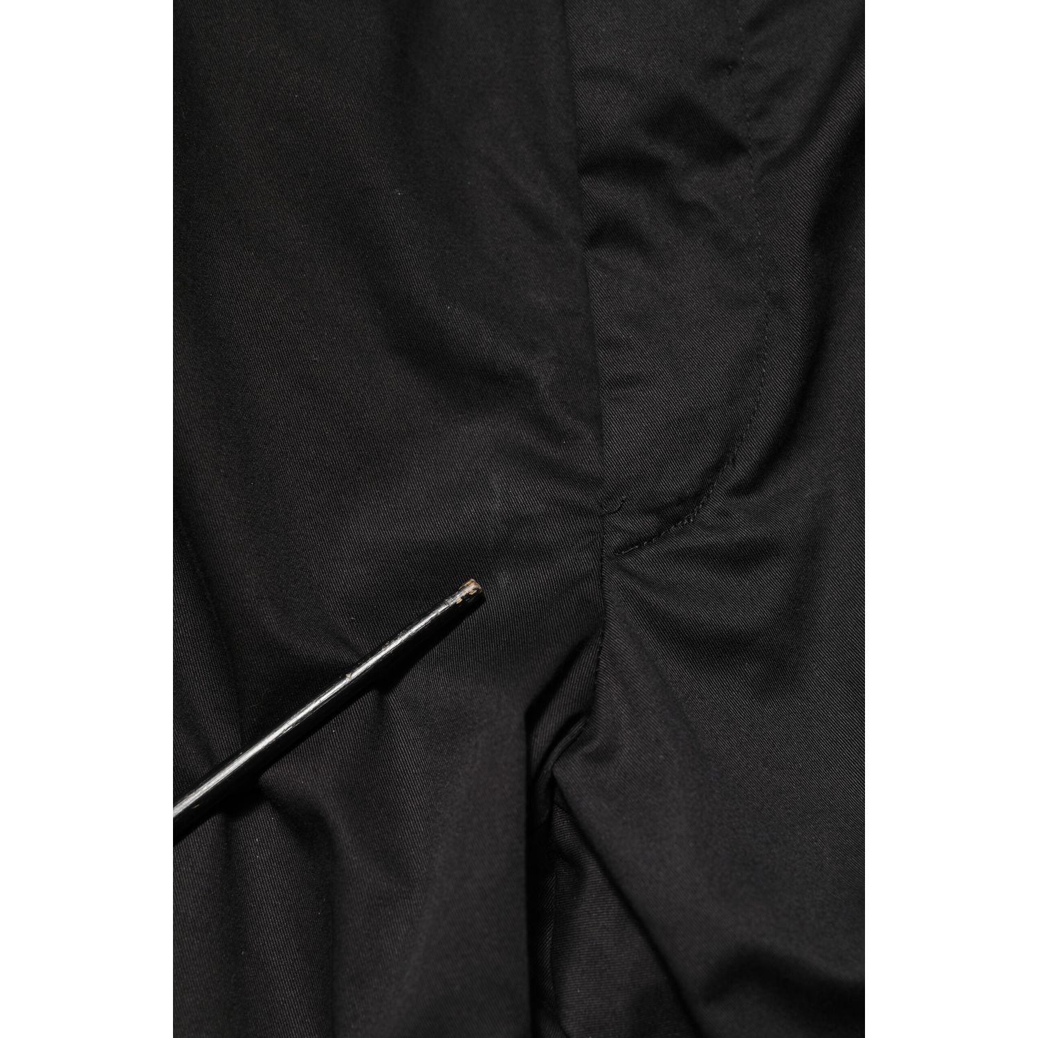 Dolce & Gabbana Black Cotton Tapered Men Formal Trousers Pants