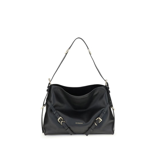 Givenchy Black Calf Leather Bos Taurus Shoulder Bag