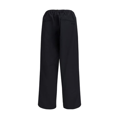 Y-3 Black Nylon Casual Pants