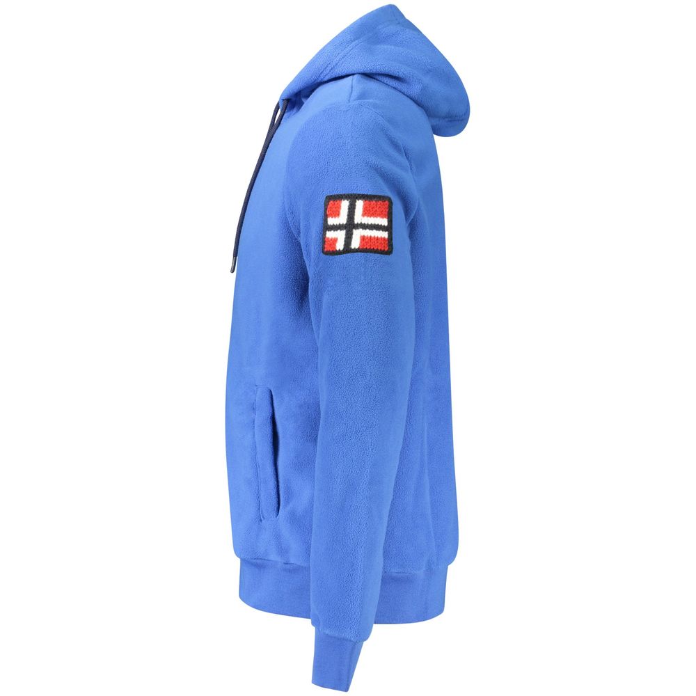Norway 1963 Blue Polyester Men Sweater