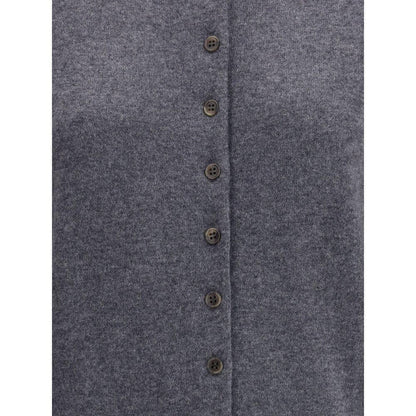 Lisa Yang Gray Cashmere Cardigan