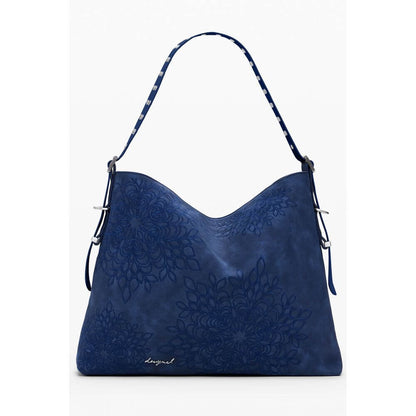 Desigual Blue Polyethylene Women Handbag