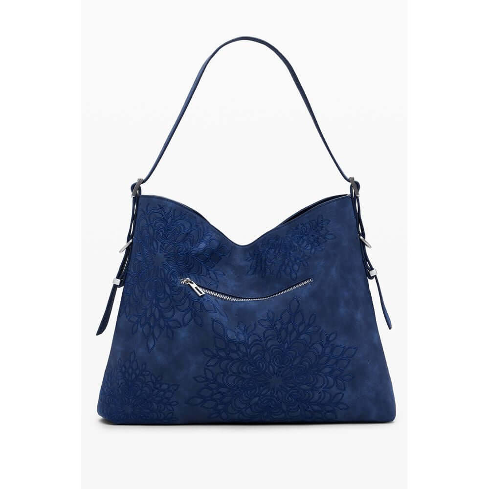 Desigual Blue Polyethylene Women Handbag