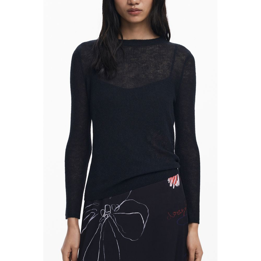 Desigual Black Polyester Women Dress