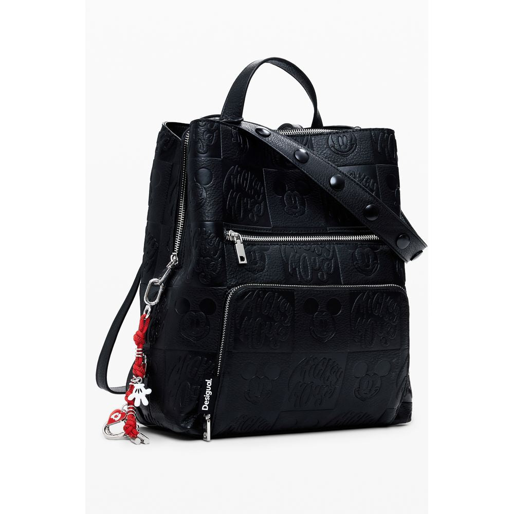 Desigual Black Polyethylene Women Backpack