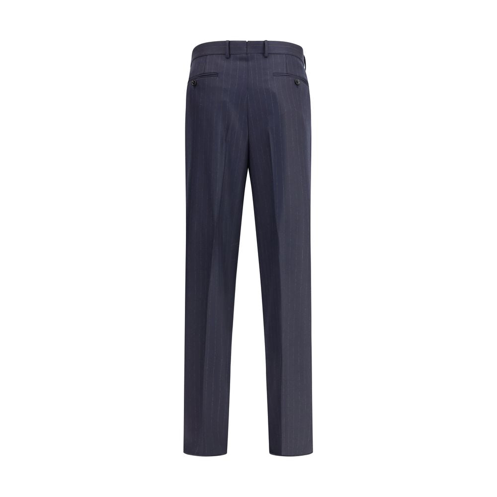 Tom Ford Blue Wool Dress Pants