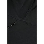 Dolce & Gabbana Black Logo FullZip Hooded Sweatshirt Sweater