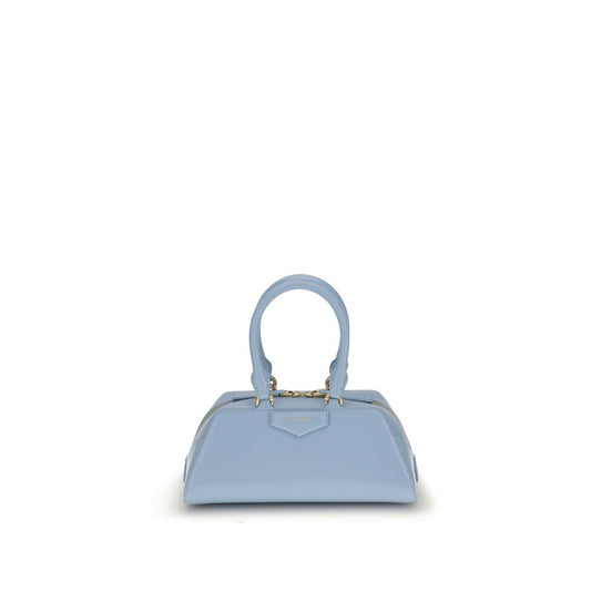 Givenchy Light Blue Calf Leather Bos Taurus Handbag