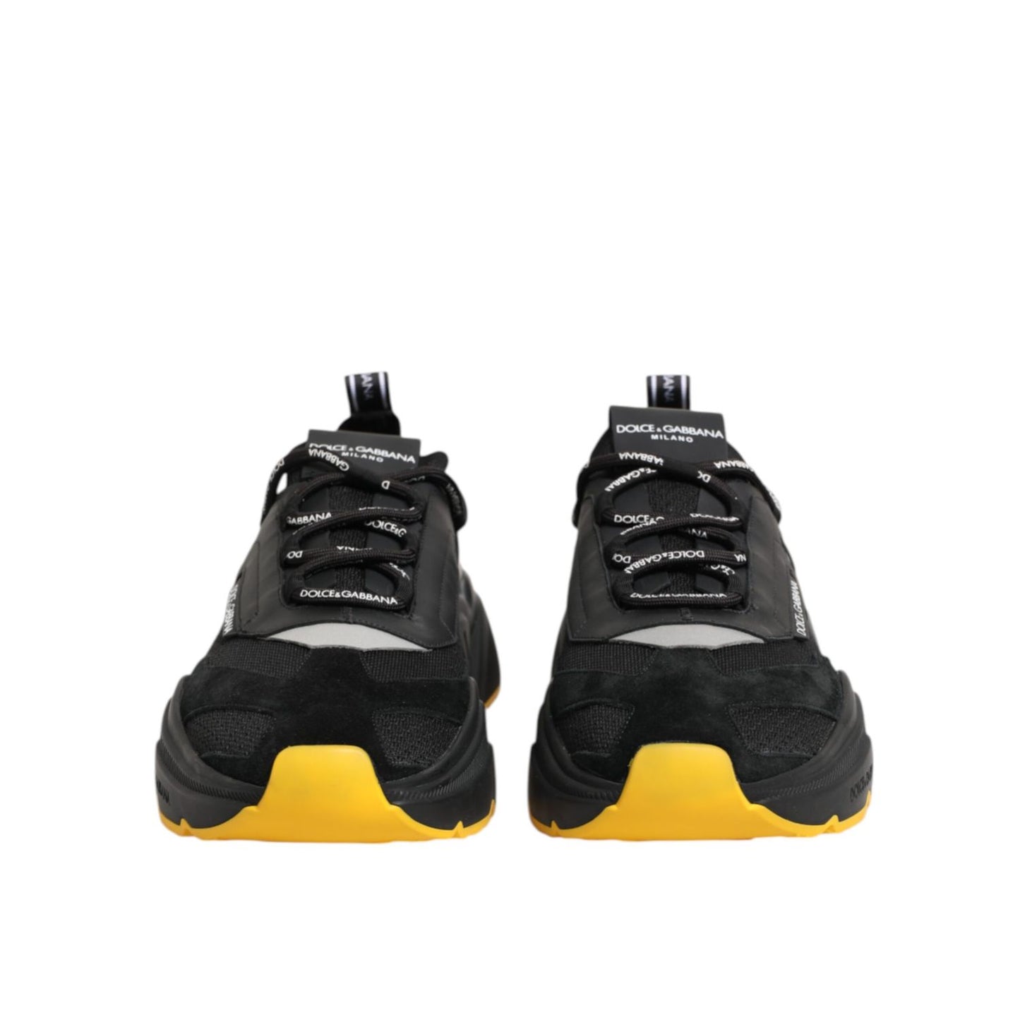 Dolce & Gabbana Black Daymaster Low Top Men Sneakers Shoes