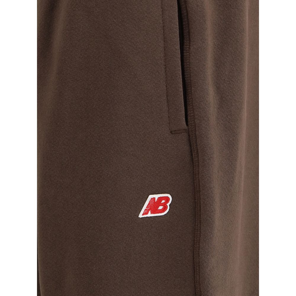 New Balance Brown Cotton Joggers (Workout Pants)