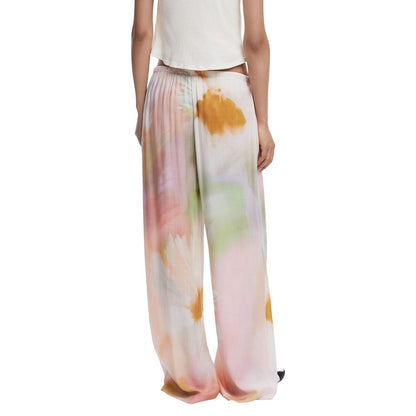 Desigual Multicolor Viscose Bottoms Sleepwear