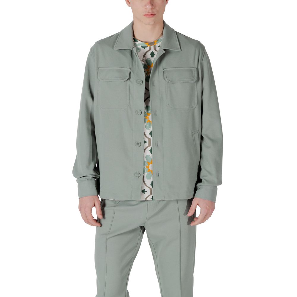 Antony Morato Green Polyester Shirt