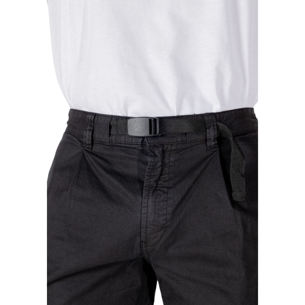 Hugo Boss Black Cotton Bermuda Shorts
