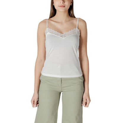 Morgan De Toi White Modal Tank Top