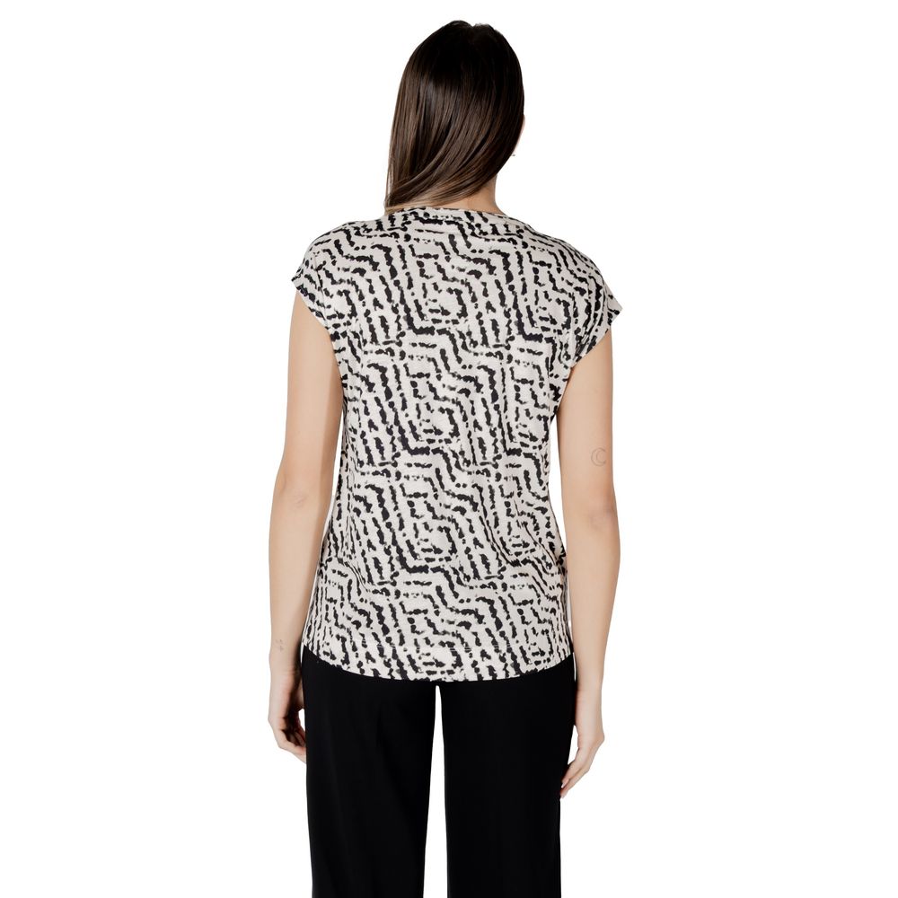 Street One Cream Cotton T-Shirt