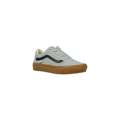 Vans Gray Suede Leather Low Top Sneakers